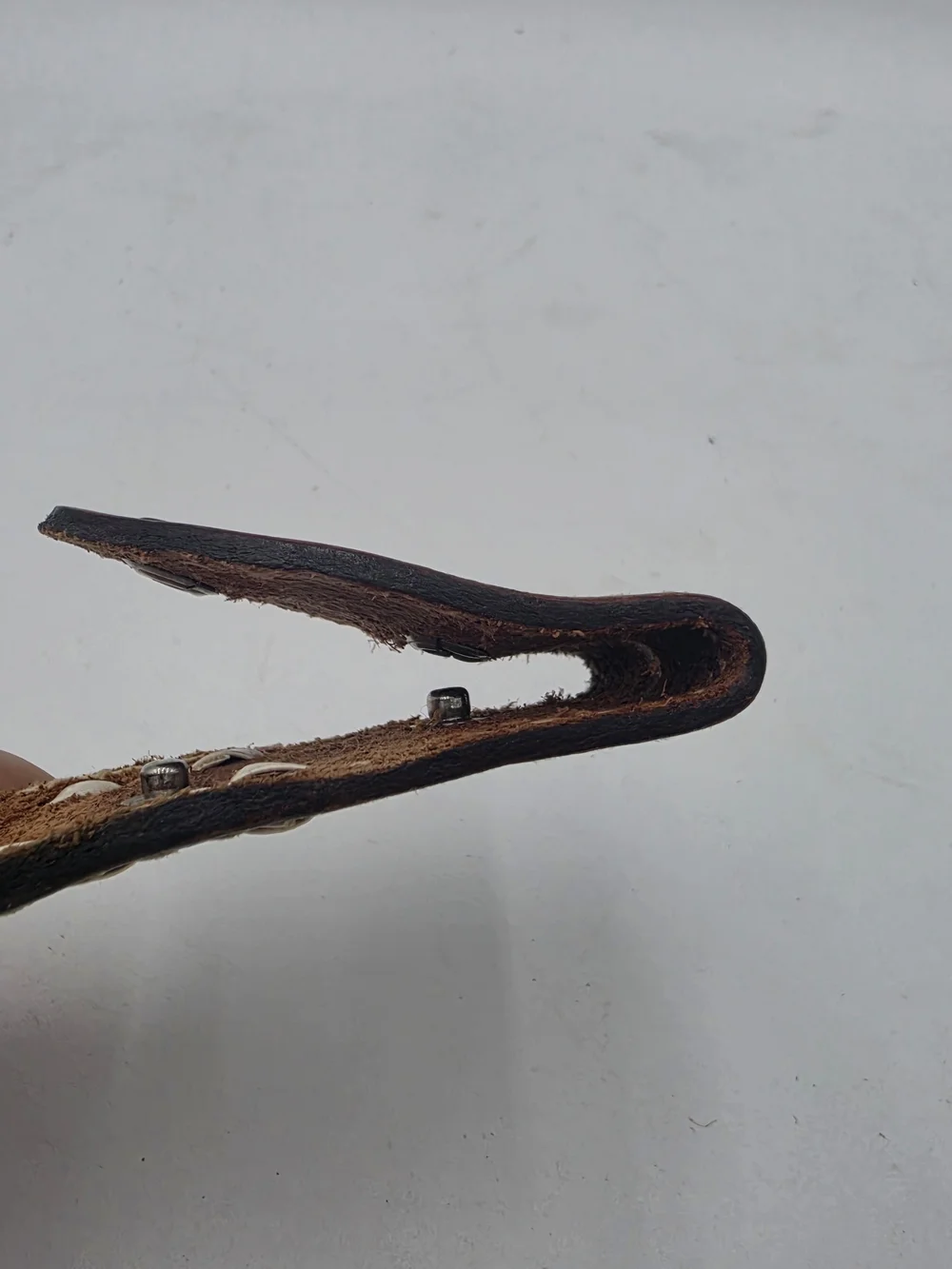 Tooled Leather Belt – 45